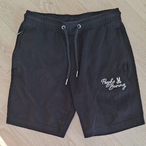 Psycho Bunny Men's Black Sweat Shorts - XS